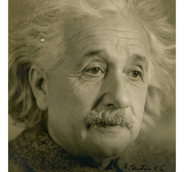 Albert Einstein’s Last Signed Photograph